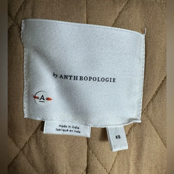 Anthropologie Floral Embroidered Boho Bomber Jacket Size XS - Picture 10 of 15